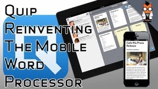 Quip: Co-Founders Interview - Reinventing The Mobile Word Processor Quip: Co-Founders Interview - Reinventing The Mobile Word Processor