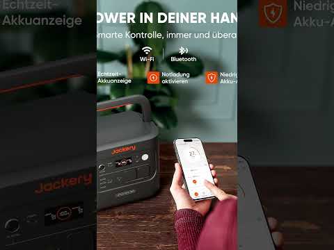 Jackery Explorer 2000 v2 + 200 W Solarpanel