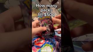 how many packs to $500 pack 29 #pokemon