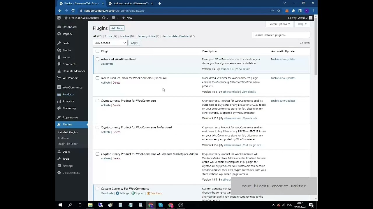 Gutenberg WooCommerce Product Editor Plugin Modern