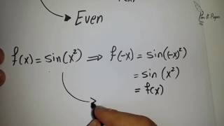 Even and Odd Functions | Part 1