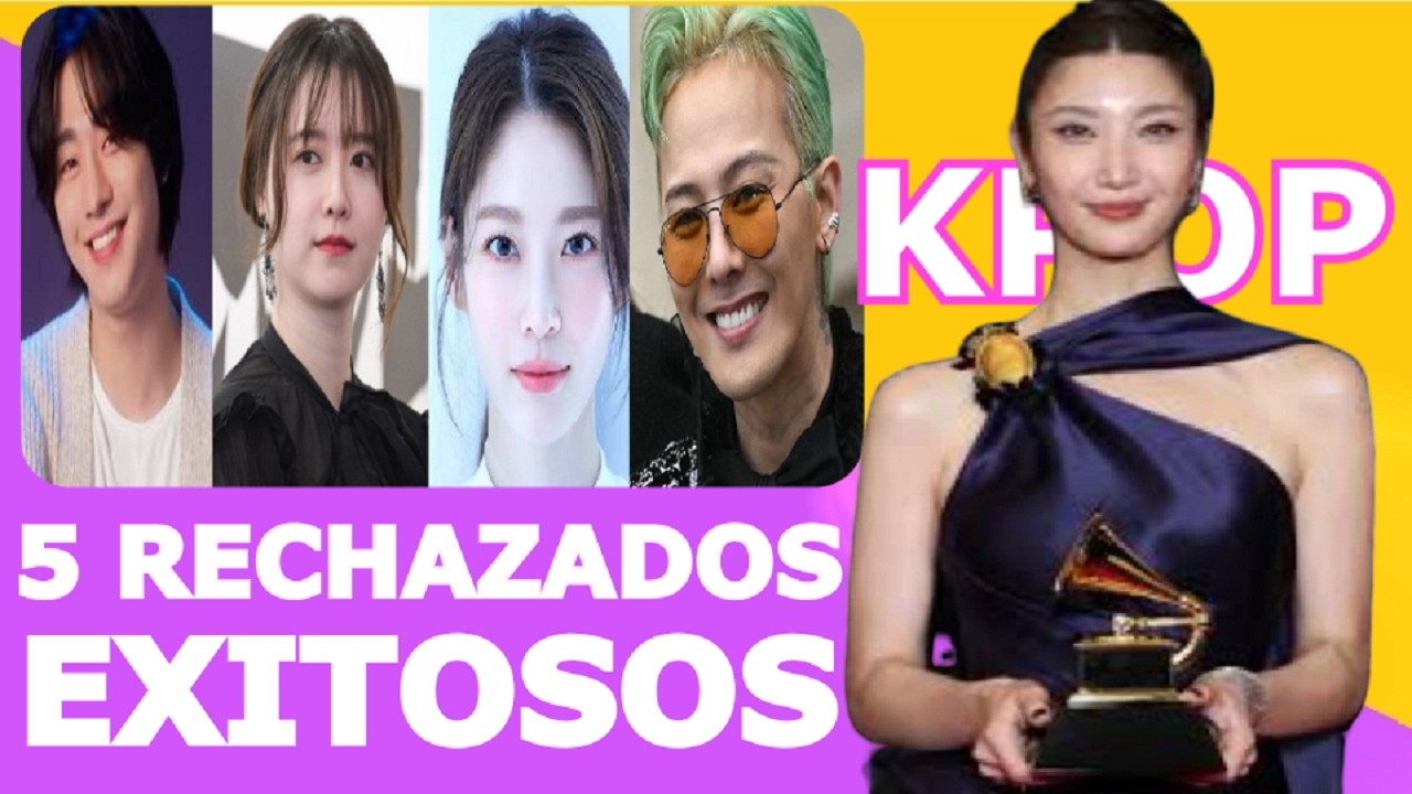 5 APRENDICES DE KPOP QUE FUERON RECHAZADOS POR AGENCIAS Y SE REDIMENSIONARON PARA LOGRAR EL EXITO