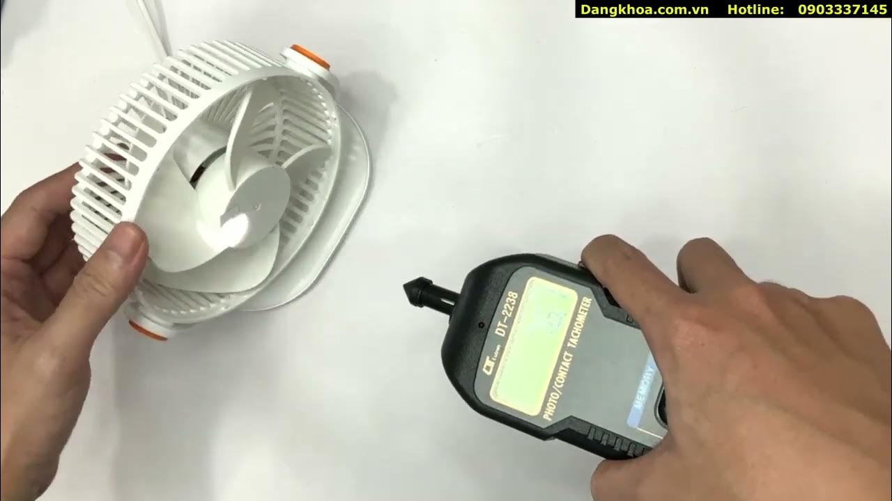 Hướng dẫn sử dụng máy đo tốc độ vòng quay DT2238 của hãng Lutron YouTube