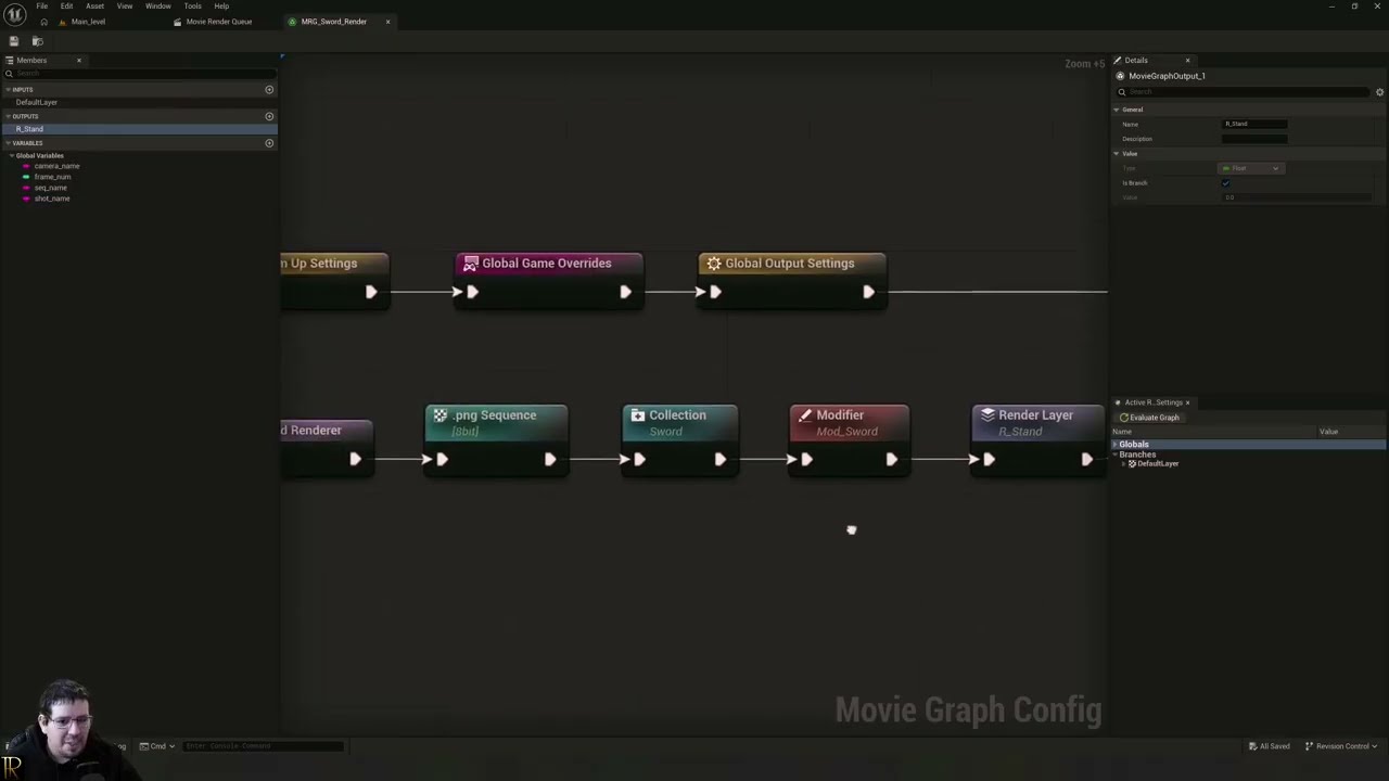 Unreal Editor 5.7 Movie Render Graph (MRG)