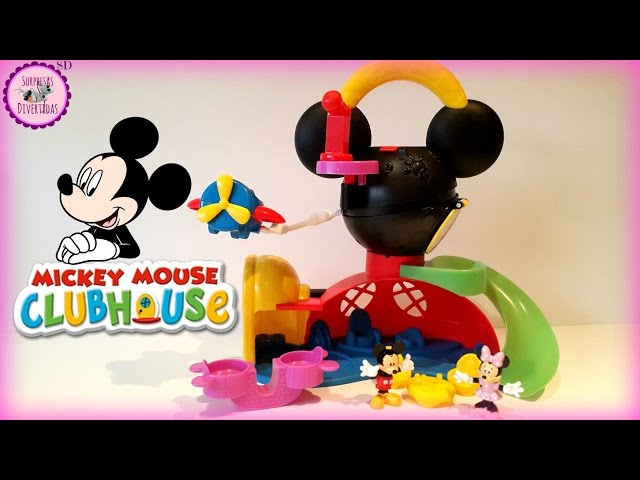 o° Juguetes de Mickey Mouse de Disney Clubhouse en Español/Latino °o° La  casa de Mickey STOP MOTION 