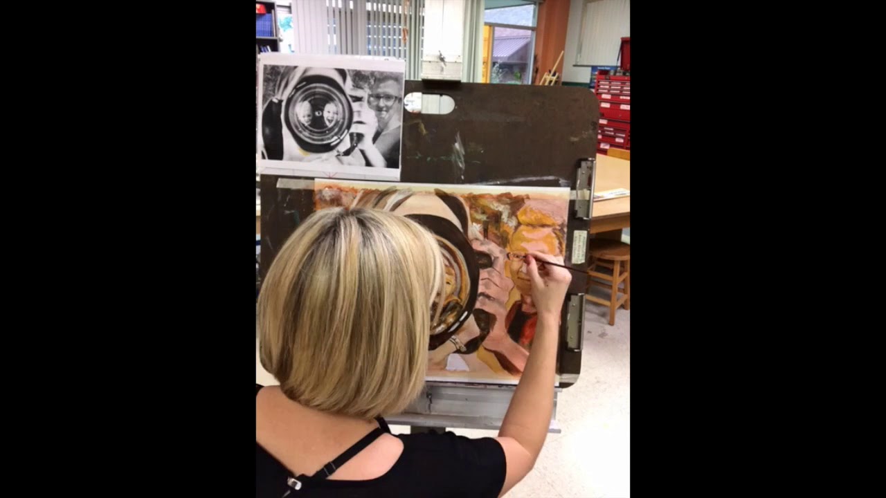 Underpainting using acrylic glazing technique YouTube