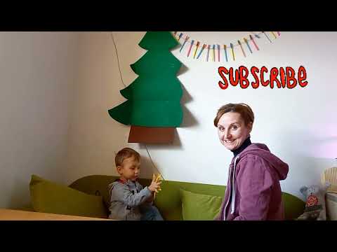 Фетрова ялинка / Прикрашаємо ялинку / #bogdanlife #vlogmas2022 #vlogmas