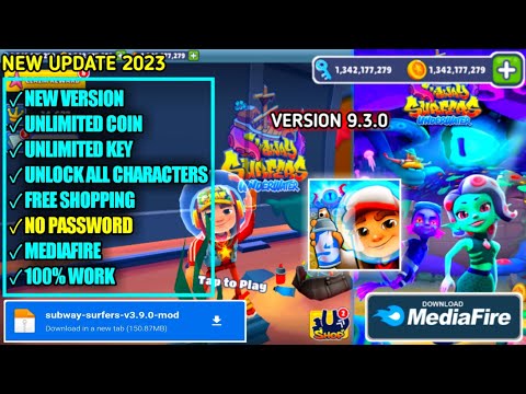 Subway Surfers MOD APK v3.19.1 (Unlimited Coins/Keys) 2023