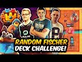 KRANKE RANDOM FISCHER DECK CHALLENGE! | BIGSPIN vs. CHEFSTROBEL vs. FLOBBY! | Clash Royale Deutsch