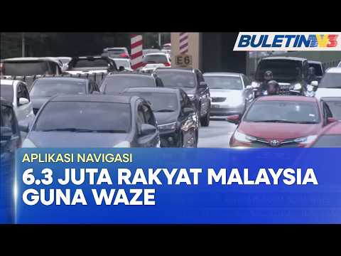 APLIKASI NAVIGASI | Malaysia Negara Tertinggi Di ASEAN, Kelima Di Dunia Guna Waze