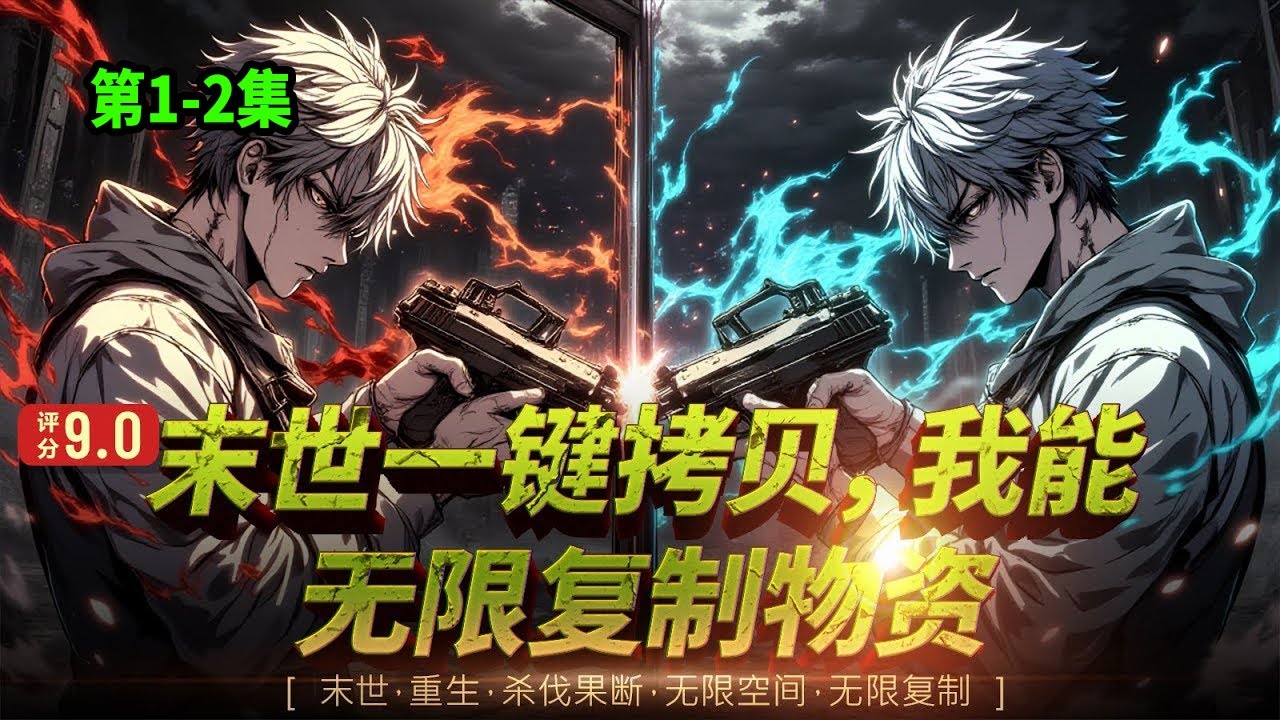 第1-2集  |  末世一键拷贝，我能无限复制物资 l 末世降临前，我靠复制系统囤空全球，弹药如雨，火力洗地！（连载中）