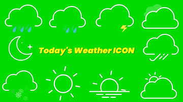 Animated weather icon