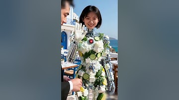 Tzatziki Sauce Dispenser Robot, in Service #futuristic #robot #technology #humanoid #AI