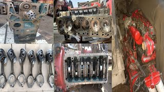 Complete Rebuild & Restoration 6 Cylinder Daewoo Doosan Diesel Engine [Overall And Amazing Starting]