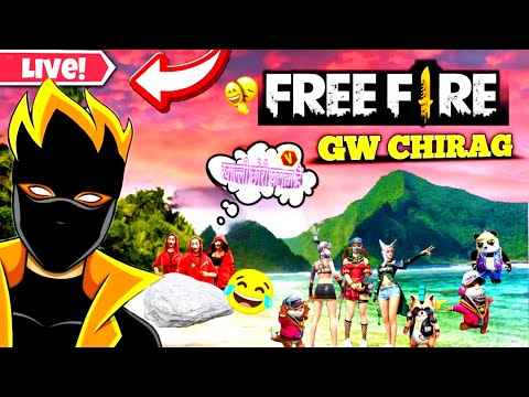 Free Fire Live Guild Test And Teamcode Gameplay With Gaming With Chirag..