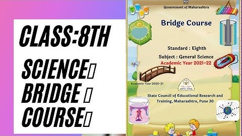 Class 8th | Science bridge course Test 2 |