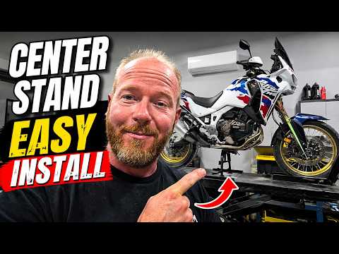 Honda Africa Twin Center Stand Installation | Complete Step-by-Step Guide (2020-2025)