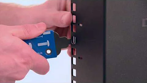 Cage Nut Installation