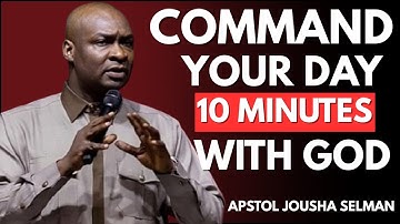 COMMAND YOUR DAY – 10 Minutes With God | Morning Prayer & Prophetic Declarations