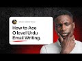 Struggling with O Level Urdu email writing? 🤔 Jabeen Iftikhar is here to help you ace it! Watch now