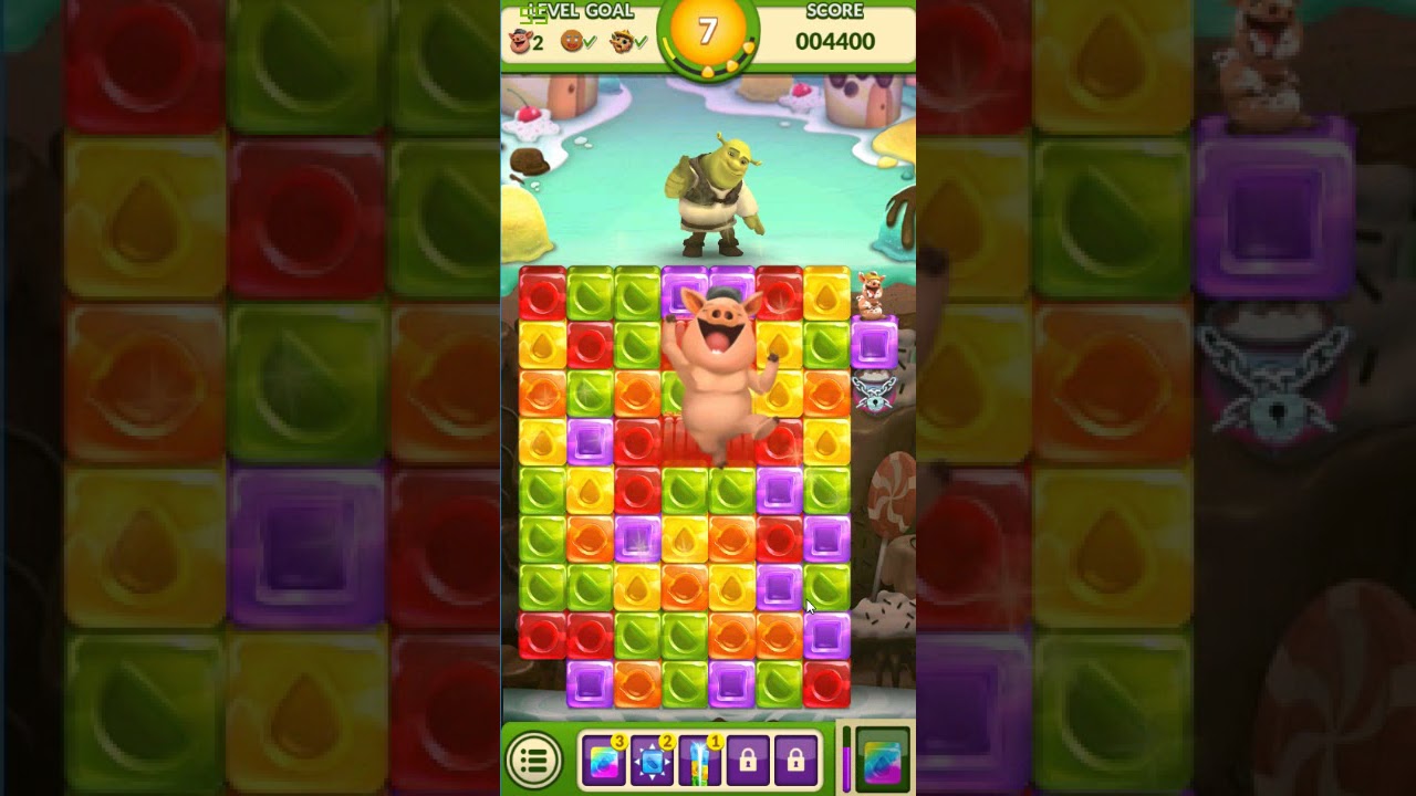 Shrek Sugar Fever level 109 no boosters 😈