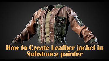 How to Create Leather jacket in Substance painter