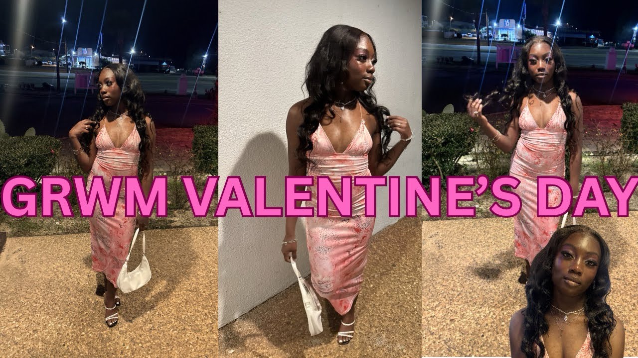 GRWM For Valentine’s Day’s | Makeup + Outfit + Playlist 