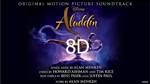 Will Smith - Friend Like Me ft. DJ Khaled (End Title) (From "Aladdin") (8D)