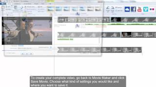 Saving Projects and Movies in Windows Movie Maker screenshot 3