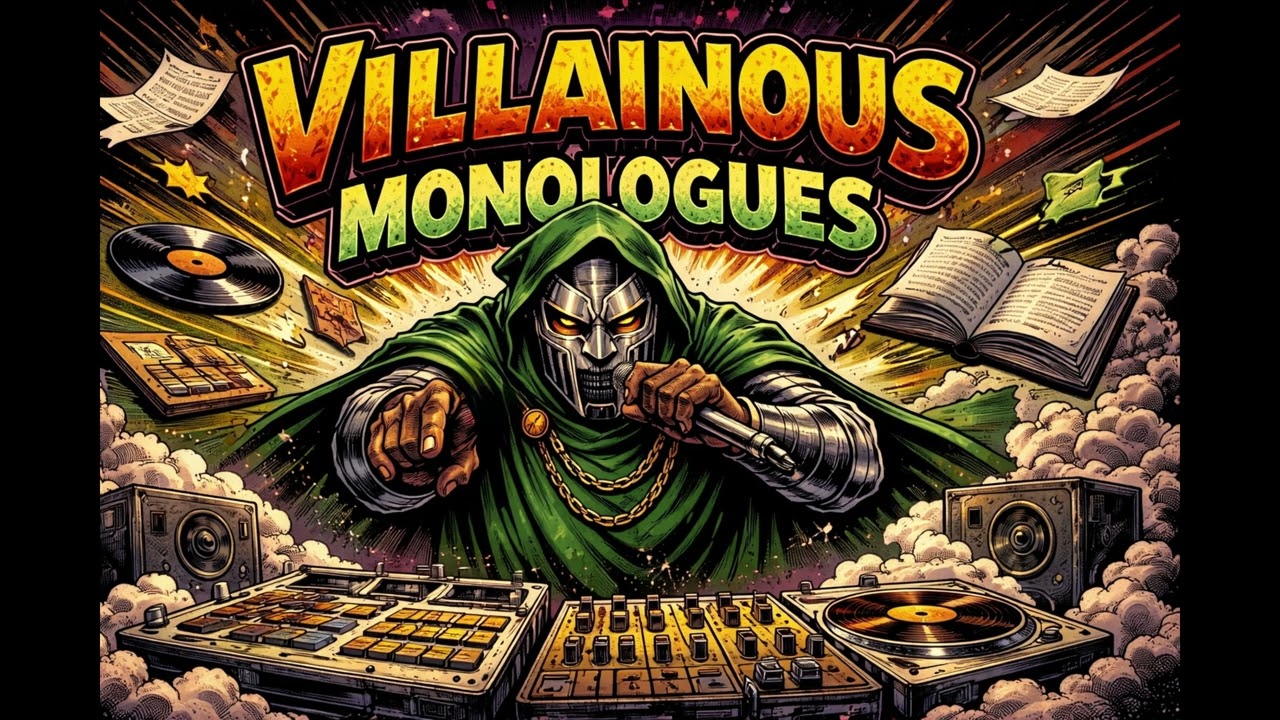 MF DOOM TYPE BEAT | VILLAINOUS MONOLOGUES -  INSTRUMENTAL | GRITTY BOOM BAP 86BPM