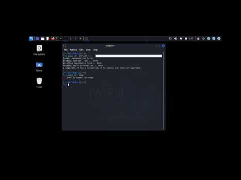 How to nmap Install and Root (Kali Linux) HACKER PORT Scan
