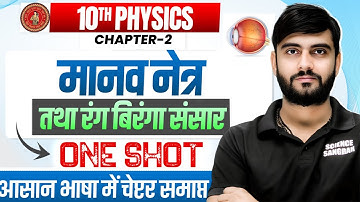 Bihar Board Class 10 Physics Chapter 2 ONE SHOT | Class 10 Science मानव नेत्र तथा रंग-बिरंगा संसार