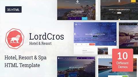 LordCros - Hotel, Resort & Spa HTML Template | Themeforest Website Templates and Themes