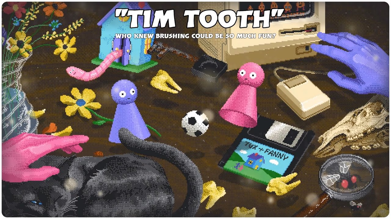 Tim Tooth Tux and Fanny