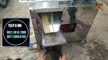 Mesin Pemeras Kunyit Kunir Jahe Temulawak Herbal Jamu