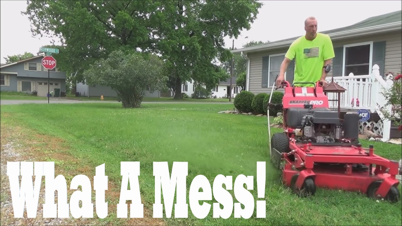 Rain Mowing This Week In Lawn Care 5 YouTube