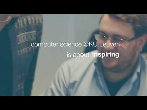 Discover the Department of Computer Science @ KU Leuven