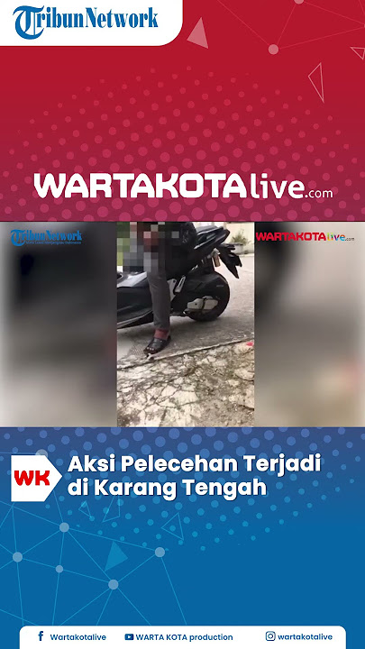 Aksi Pelecehan Terjadi di Karang Tengah, Pelaku Onani di depan Perempuan dan Anak-anak
