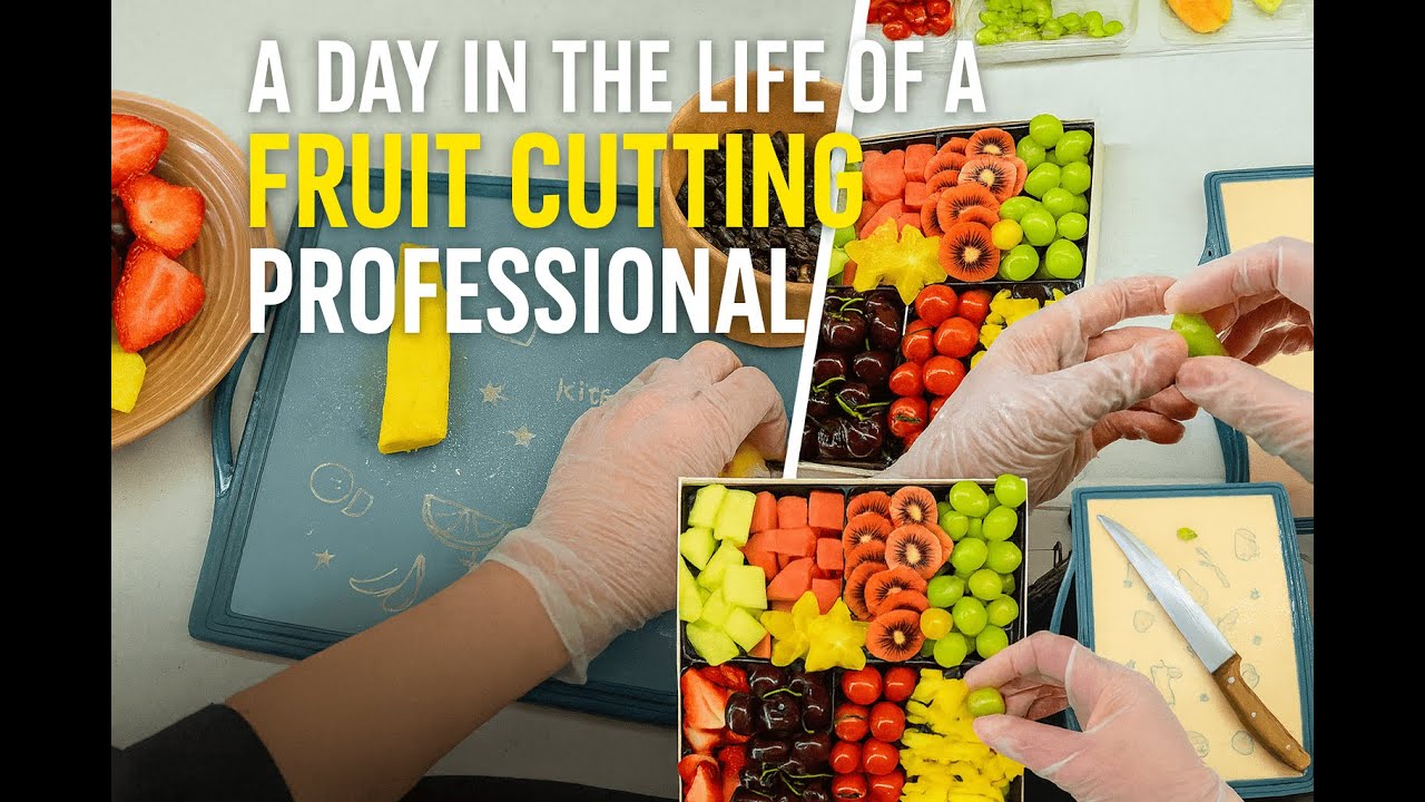 A day in the life of a fruit shop owner