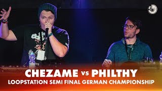 CHEZAME vs PHILTHY | LOOP SEMI FINAL | German Beatbox Championship 2018