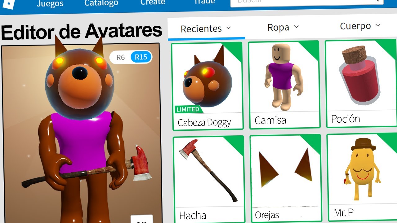 Creamos El Perfil De Doggy Piggy En Roblox Rovi23 Roblox Youtube - creamos el perfil de darwin gumball en roblox rovi23 roblox