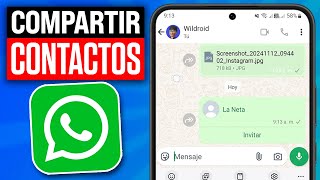 Cómo Enviar Un Contacto Por Whatsapp 2026