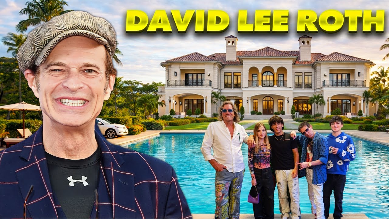 The Lifestyle of David Lee Roth 2025 ★ Wife, Children, Houses, Cars ...