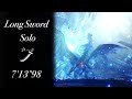 【MHW】Arch Tempered Xeno'jiiva 歴戦王ゼノジーヴァ 太刀 ソロ 7'13"98