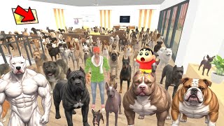 Jack Hide Unlimited Bodybuilder Dogs In House 🤩 Indian Theft Auto Simulator 🎉 #dog