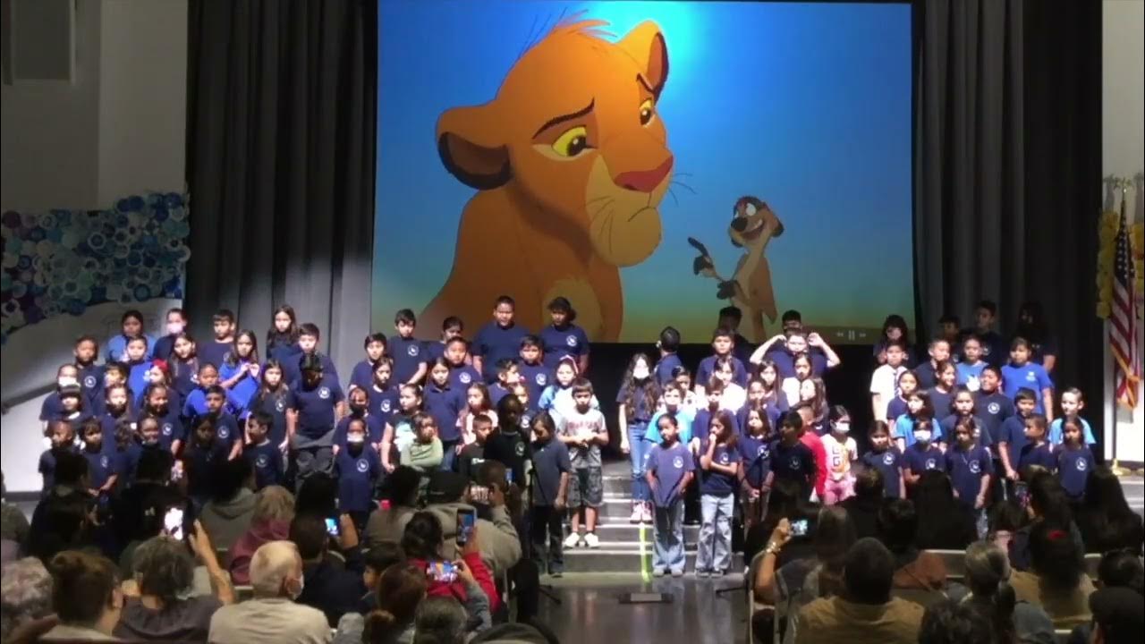 2022 Agua Caliente Elementary Peace Concert YouTube