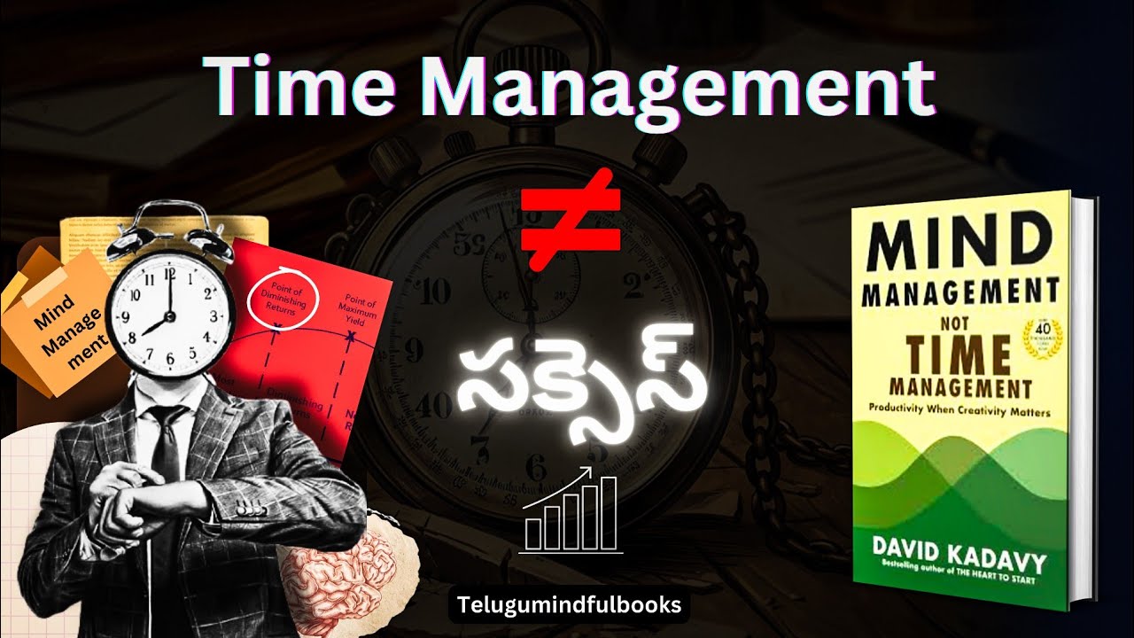 టైం ని కాదు మైండ్ ని ఎలా మేనేజ్ చెయ్యాలో తెలుసుకోండి | Mind management in telugu