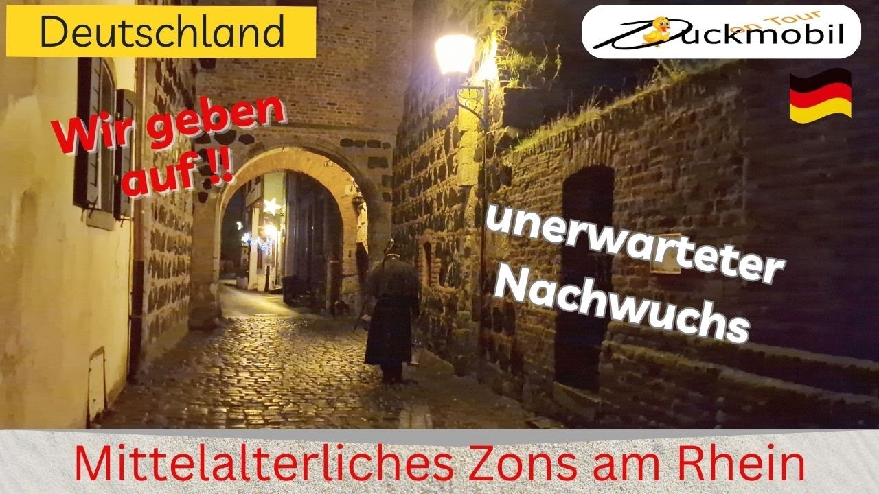 Wohnmobiltrip Zons am Rhein 🥲 wir brechen ab 😔 mega Enttäuschung -Platz + Nikolausmarkt Schrott,