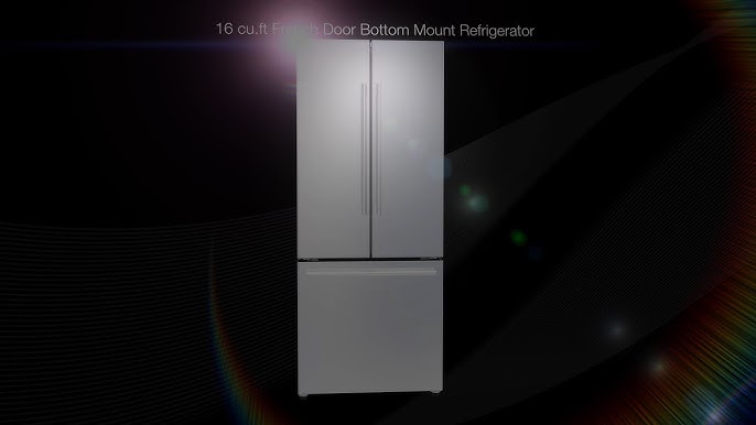  Galanz GLR16FWED08 3 French Door Refrigerator with Bottom  Freezer & Adjustable Thermostat, 16 cu ft, White : Everything Else