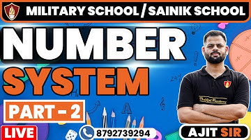 Number System for  RMS & Sainik School | Sainik School Coaching | Military School Coaching Lucknow